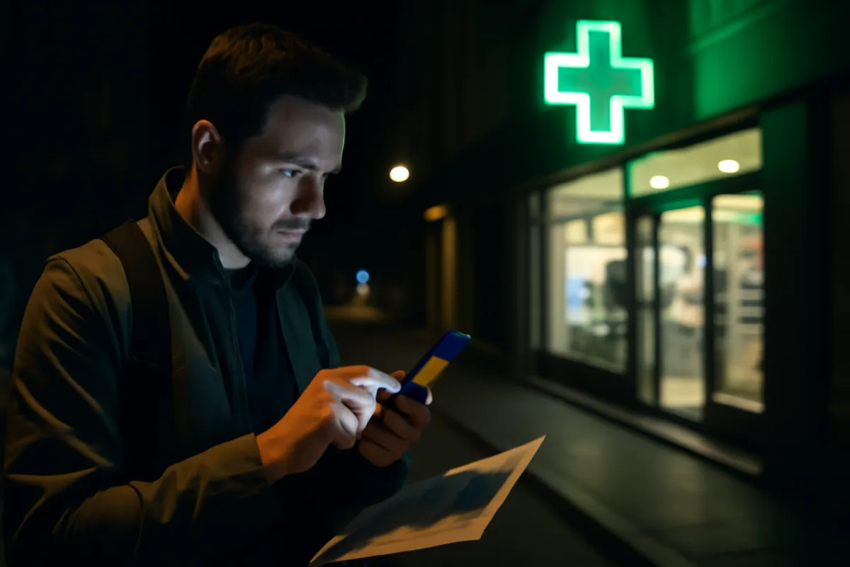 Farmacie notturne più vicine: come trovarle in pochi minuti senza sbagliare strada